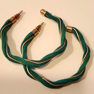 ZAD Jade Hoop Earrings